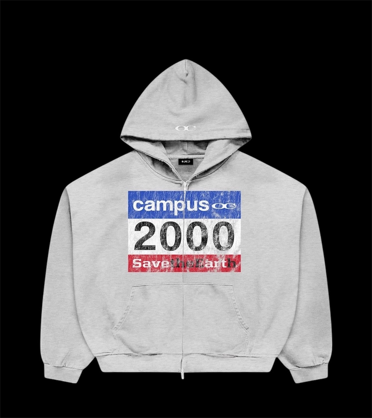 SAVE ART ZIP HOODIE