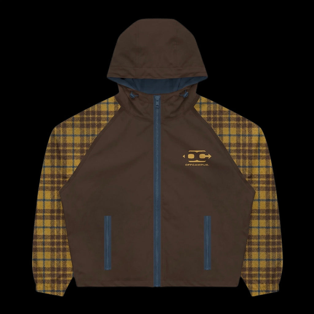 Plaid Windbreaker