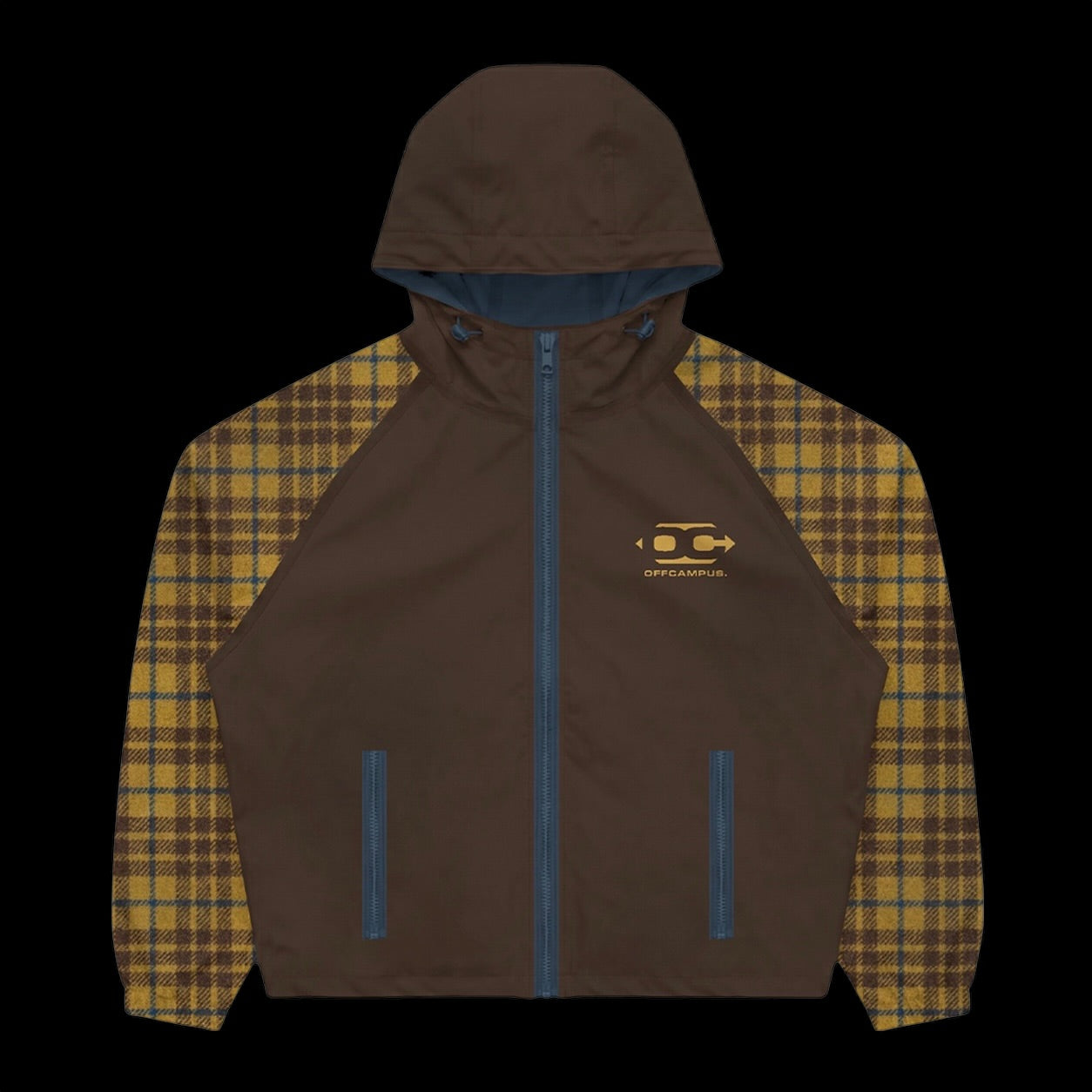 Plaid Windbreaker